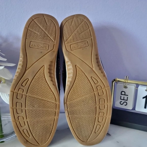 Sperry Boat Ivyfish Stripe Navy Size 8.5 - Picture 9 of 12